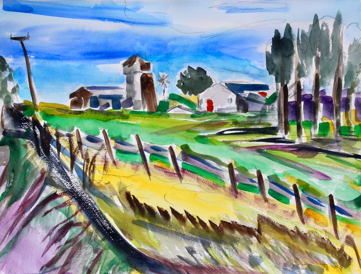 Az elhagyott farm, 2018 alkotó: Richard Fox