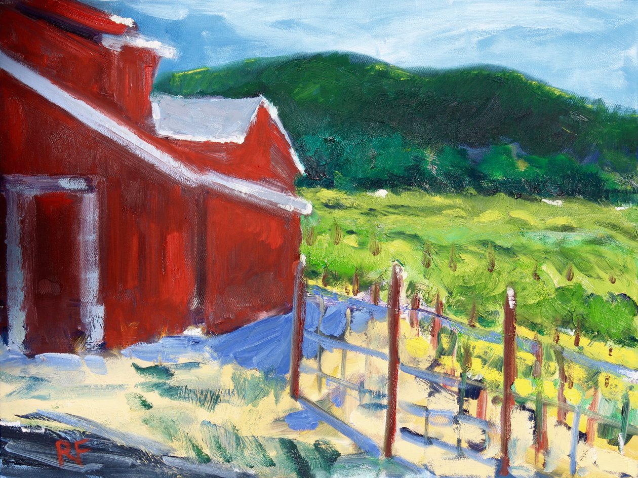 The Red Barn, Napa, 2019 alkotó: Richard Fox