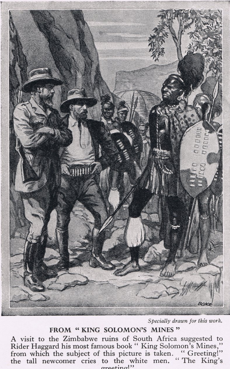Allan Quatermain alkotó: Richard Henry Brock