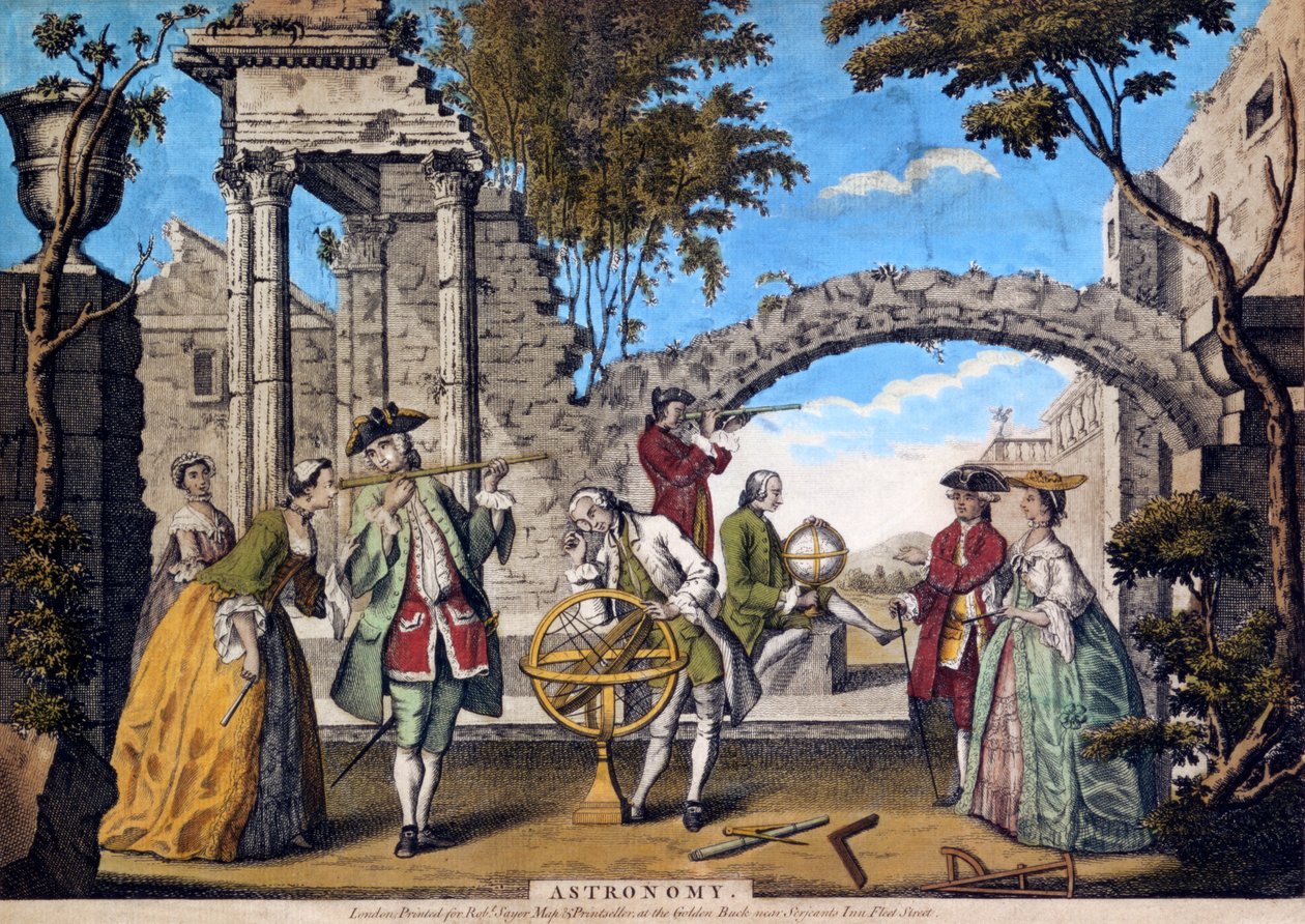 "Astronomy", 1750 alkotó: Richard Houston