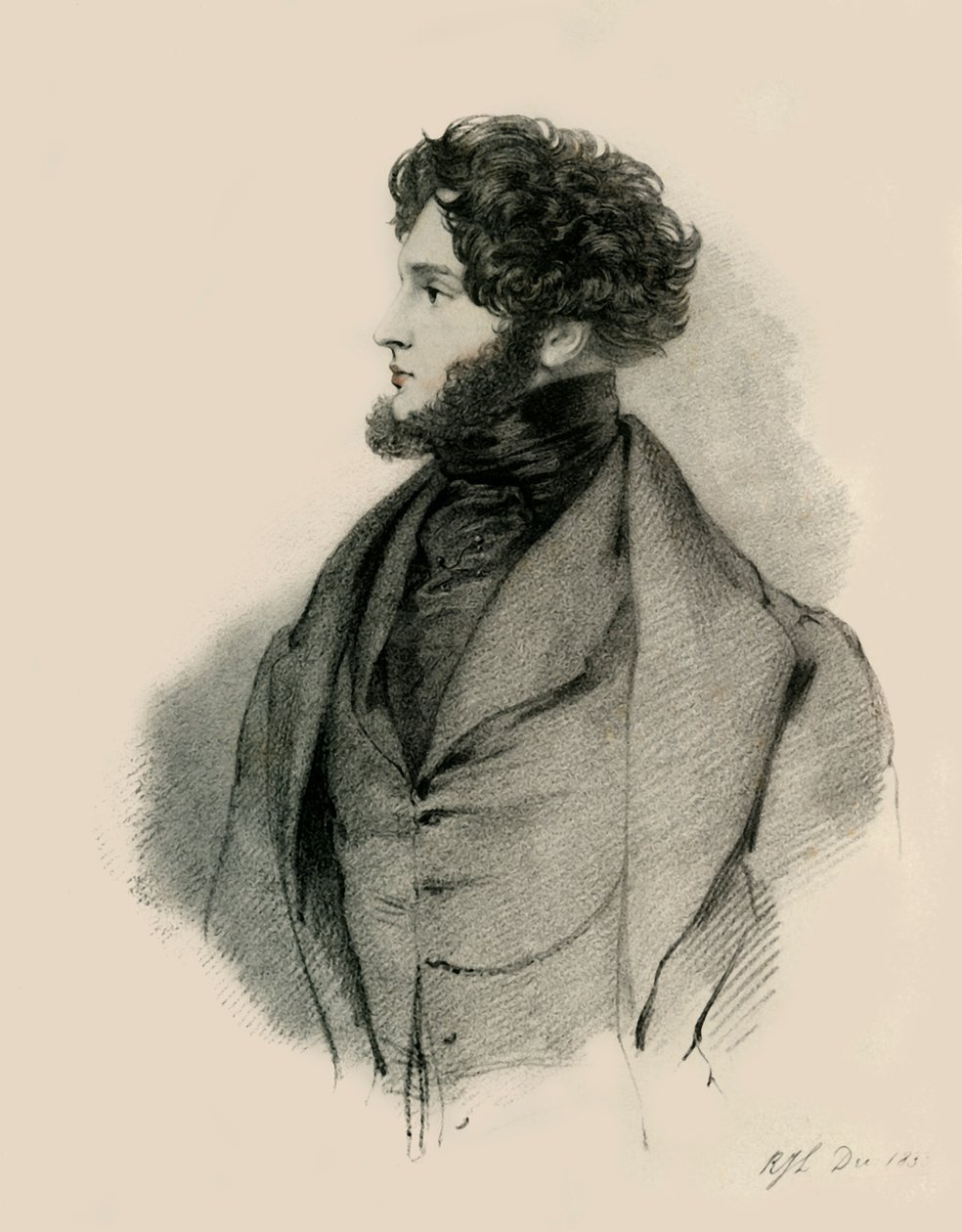 Alfréd, dOrsay gróf, 1833. alkotó: Richard James Lane