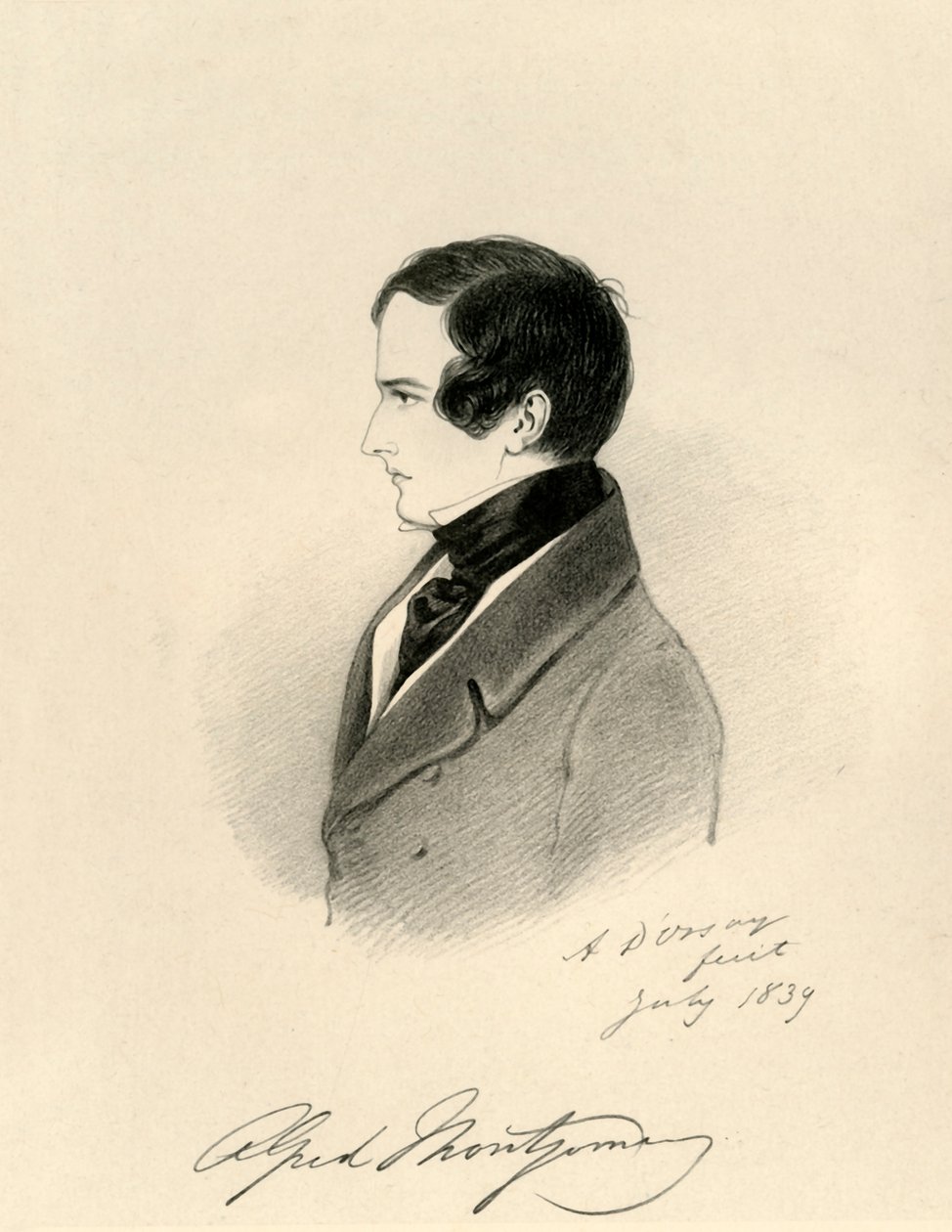 Alfred Montgomery, 1839. alkotó: Richard James Lane