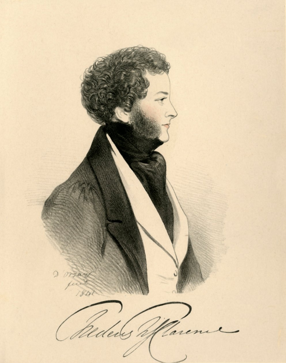 Lord Frederic FitzClarence, 1841. alkotó: Richard James Lane