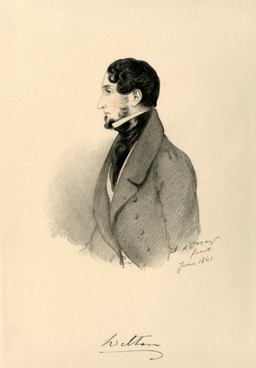 Wilton grófja, 1841. alkotó: Richard James Lane