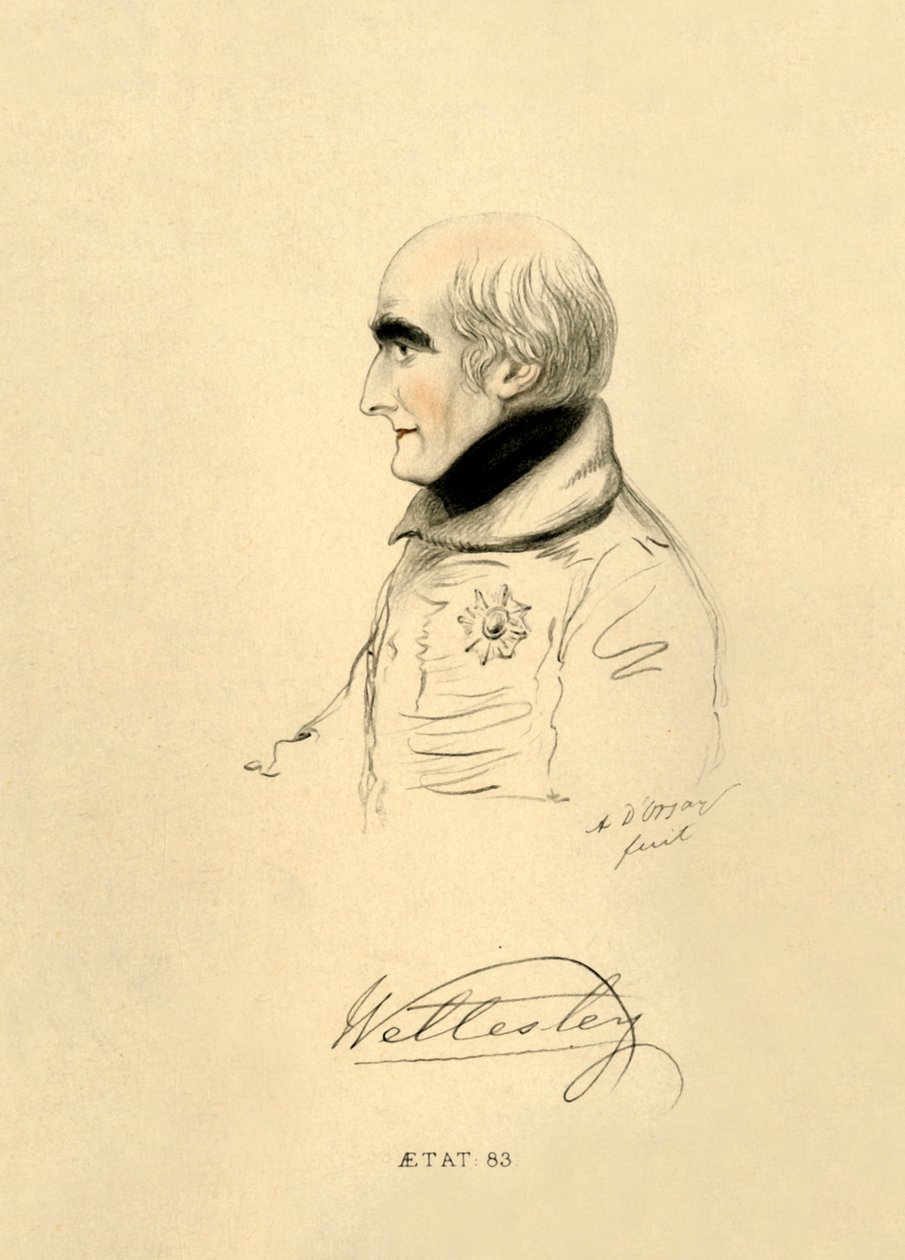 Wellesley márki, 1833. alkotó: Richard James Lane