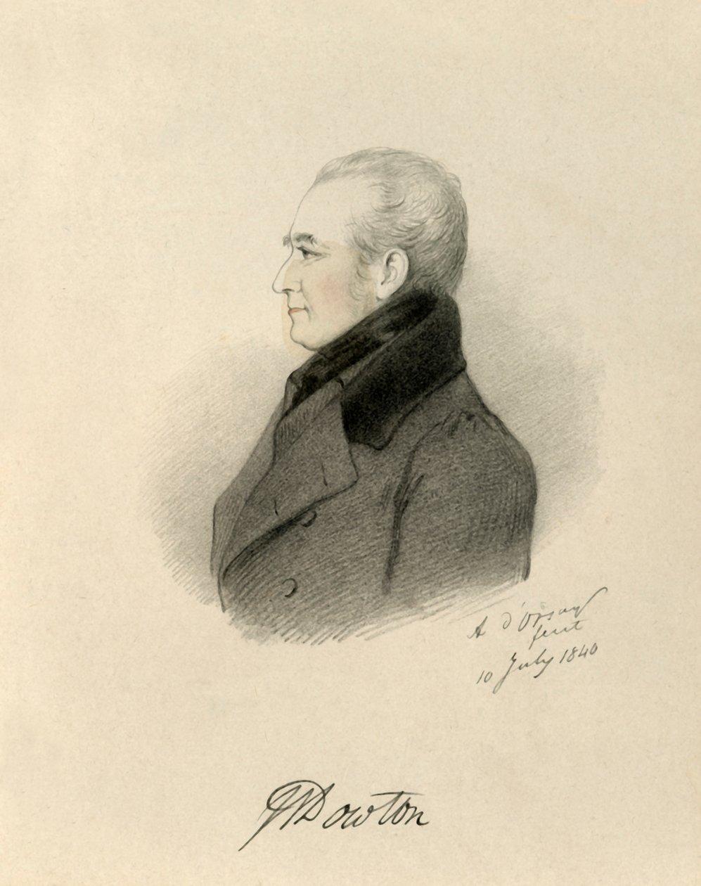 W Downton, 1840. alkotó: Richard James Lane