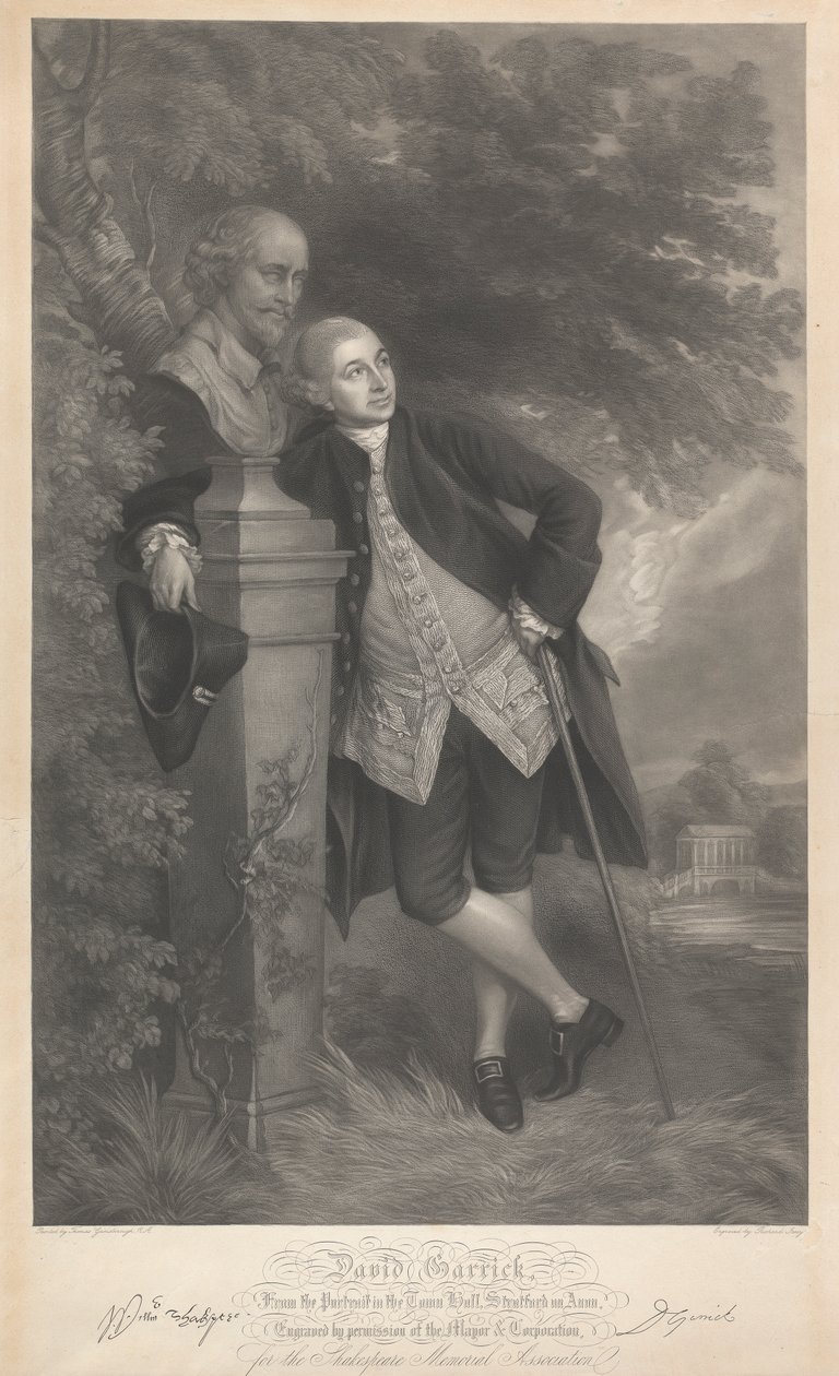 David Garrick alkotó: Richard Josey
