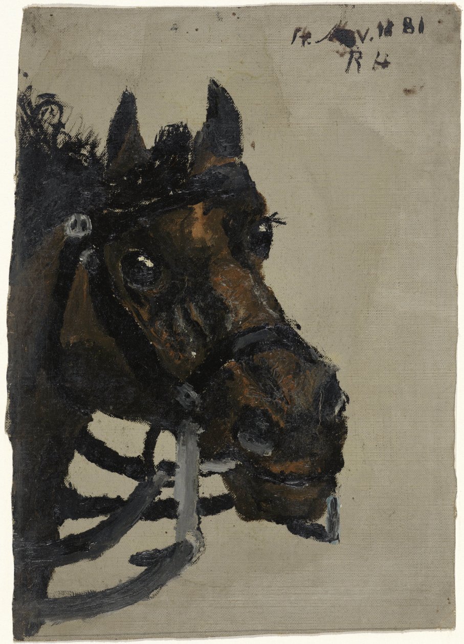 lófej alkotó: Richard Nicolaüs Roland Holst
