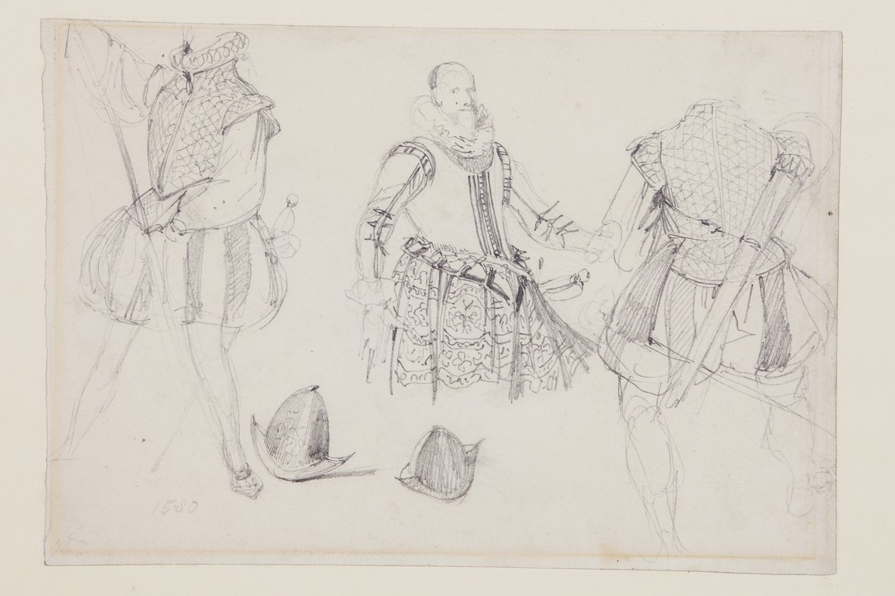 Jelmeztanulmányok alkotó: Richard Parkes Bonington