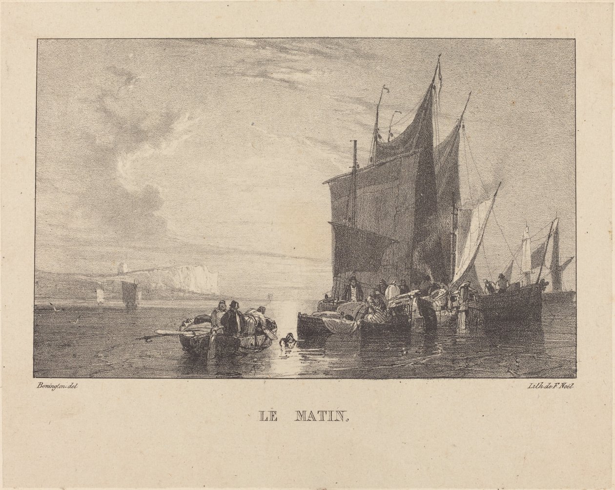 Reggel alkotó: Richard Parkes Bonington