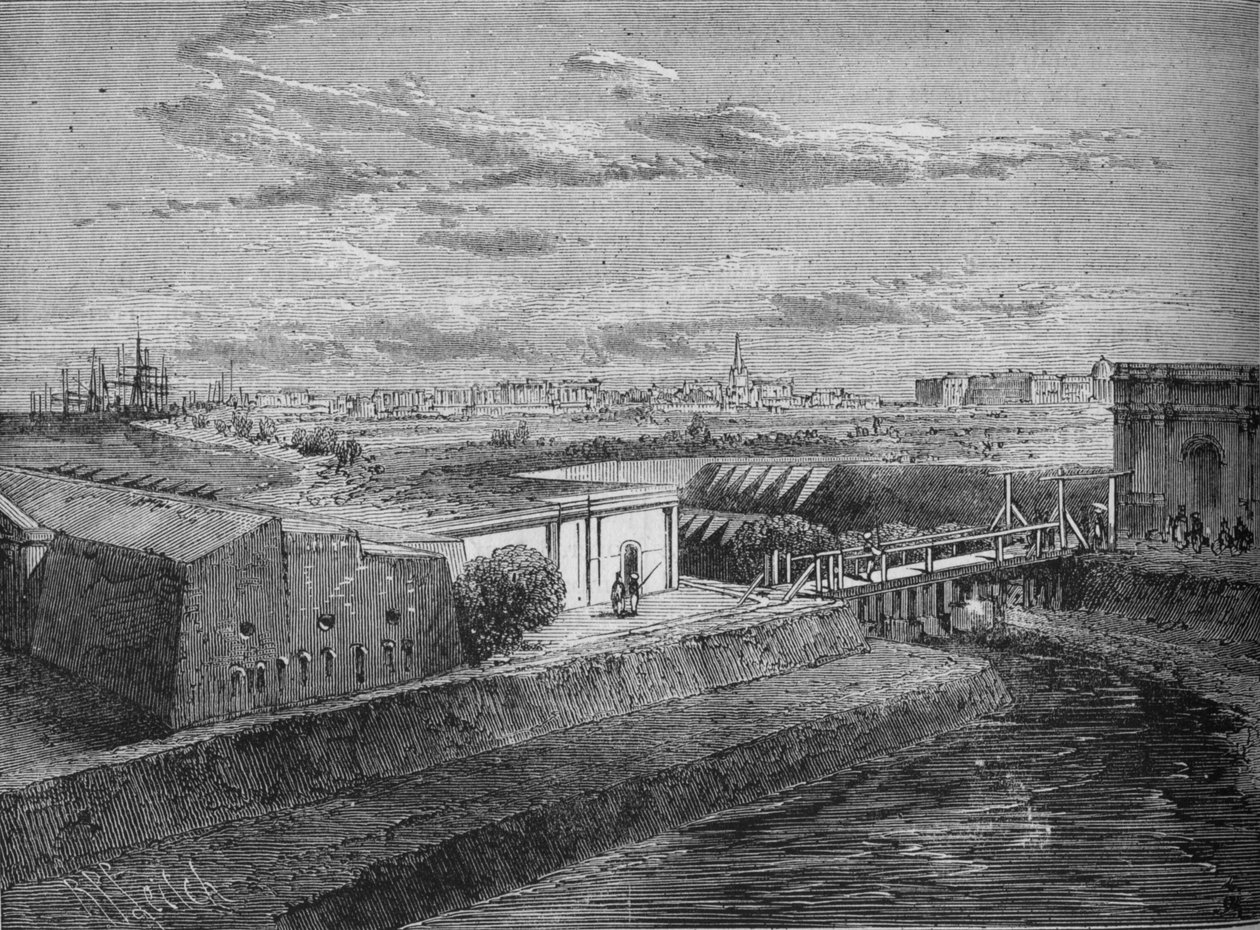 Fort William, 1880 alkotó: Richard Principal Leitch