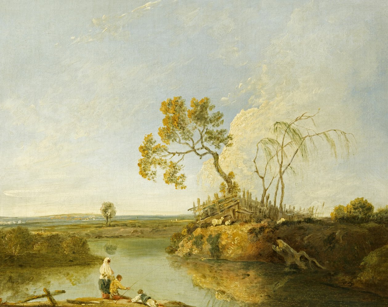 A Severn holtága (olaj, vászon) alkotó: Richard Wilson