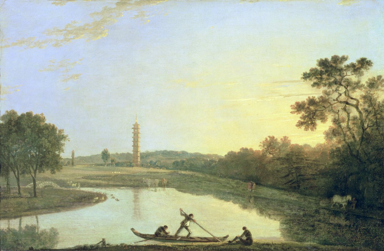 Kew Gardens: A pagoda és a híd alkotó: Richard Wilson