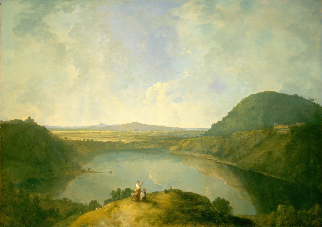 Albano-tó, 1762. alkotó: Richard Wilson