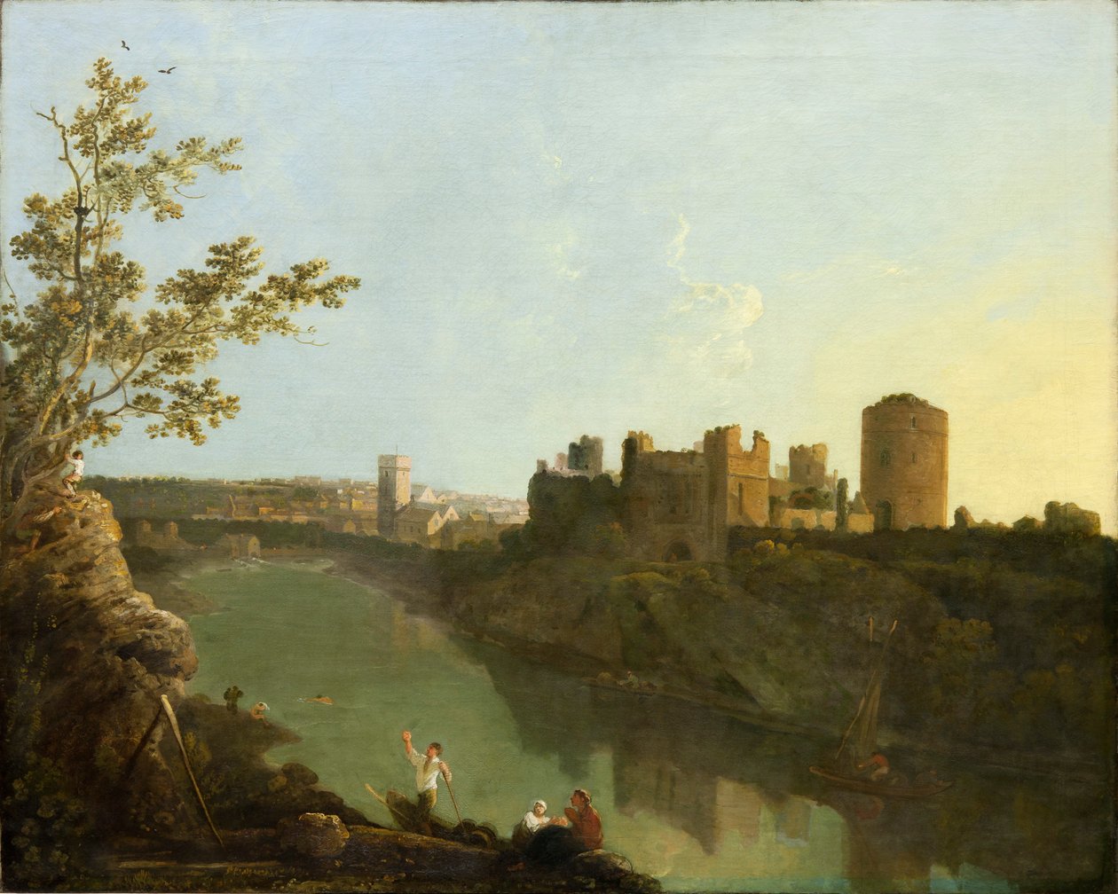 "Pembroke városa és kastélya", 1765 alkotó: Richard Wilson
