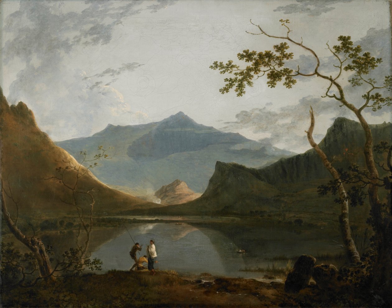 Snowdon Llyn Nanttle-től (olaj, vászon) alkotó: Richard Wilson