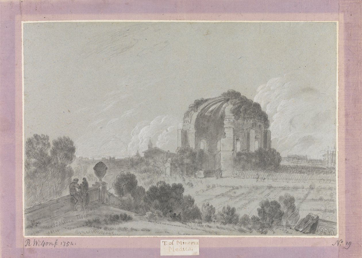 Minerva Medica temploma, Róma alkotó: Richard Wilson