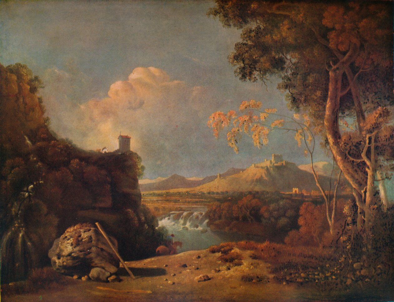 A fehér szerzetes, 1765, 1938 alkotó: Richard Wilson