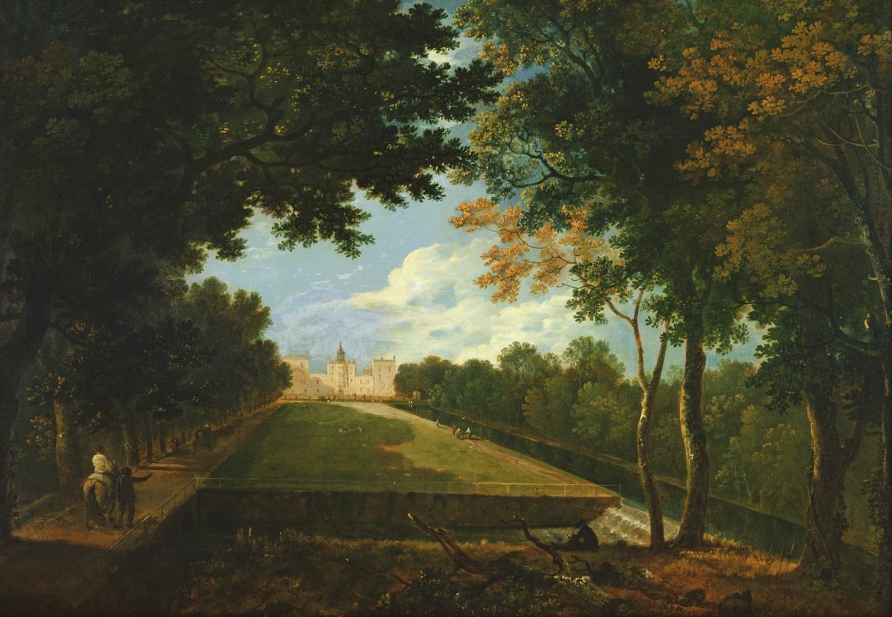 Wilton House, East View (olaj, vászon) alkotó: Richard Wilson
