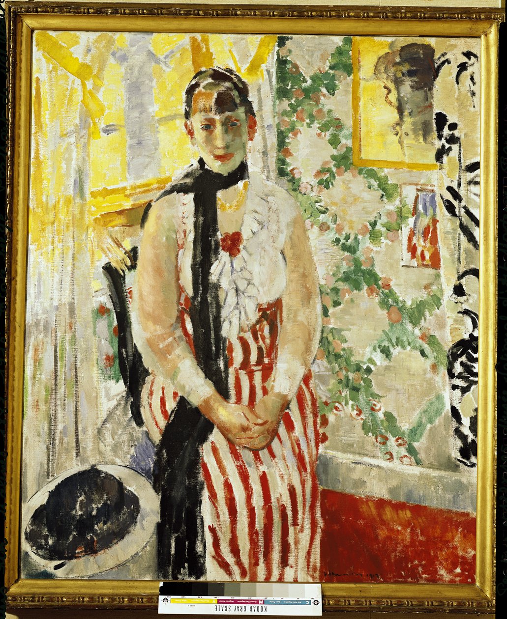 Nel Wouters (sz. 1880) portréja, 1912 alkotó: Rik Wouters