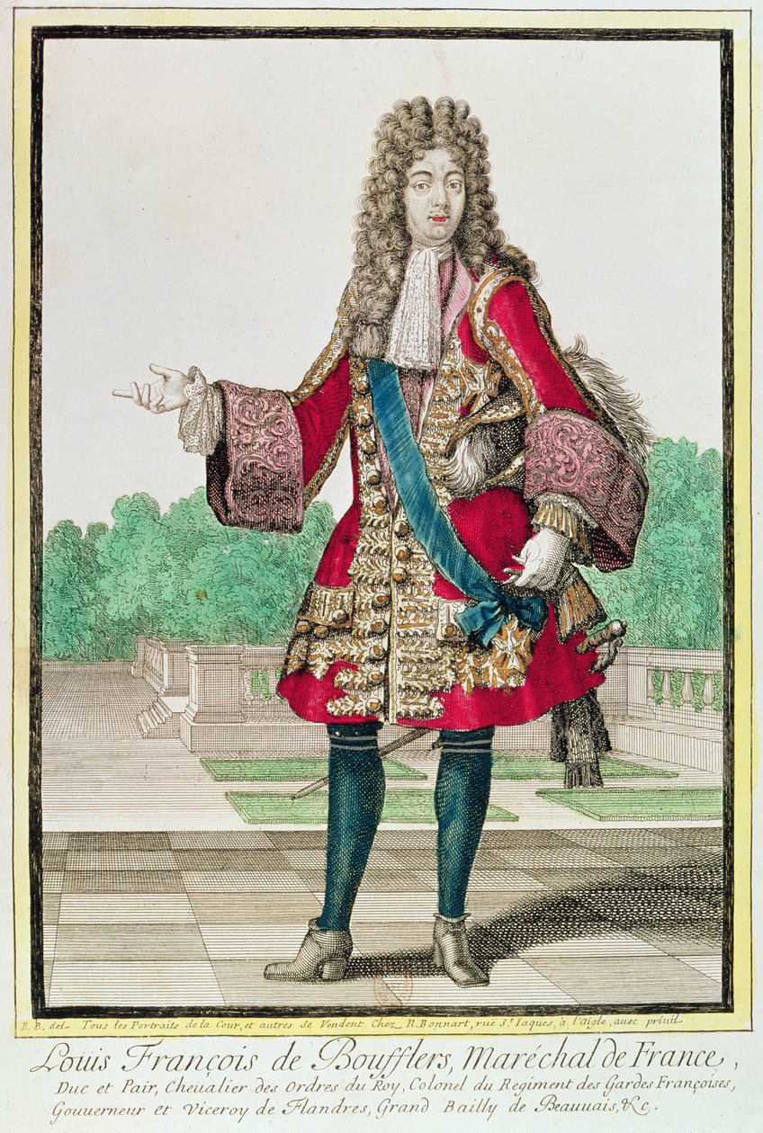 Louis Francois de Boufflers marsall (1644-1711) alkotó: Robert Bonnart
