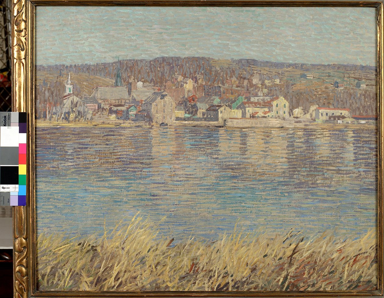 A folyón keresztül alkotó: Robert C. Spencer
