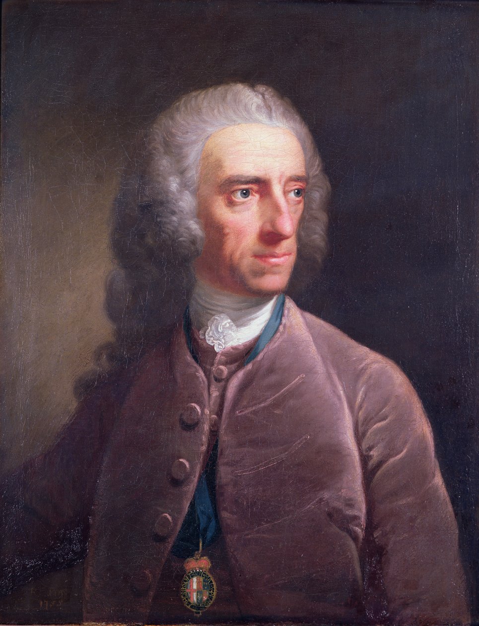 Stephen Martin Leake (1702-73) portréja 1755 alkotó: Robert Edge Pine