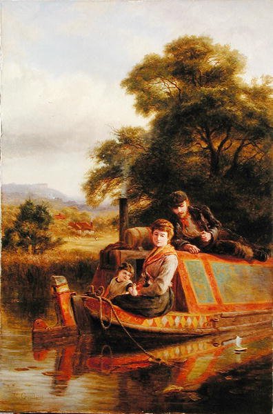 Sodródás a csatorna mentén alkotó: Robert Gallon