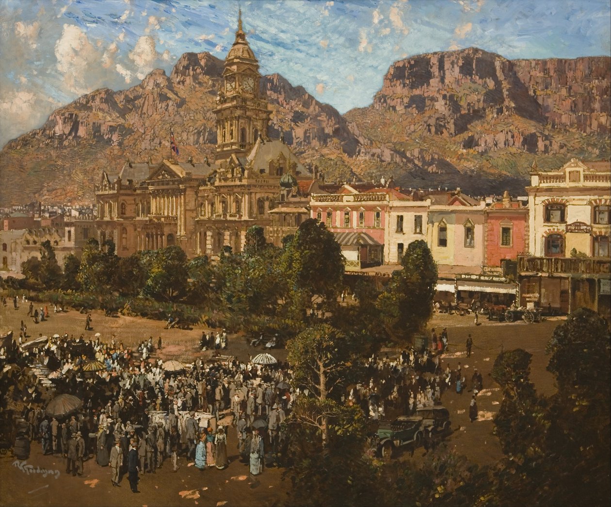 Városháza, Fokváros 1917 alkotó: Robert Gwelo Goodman