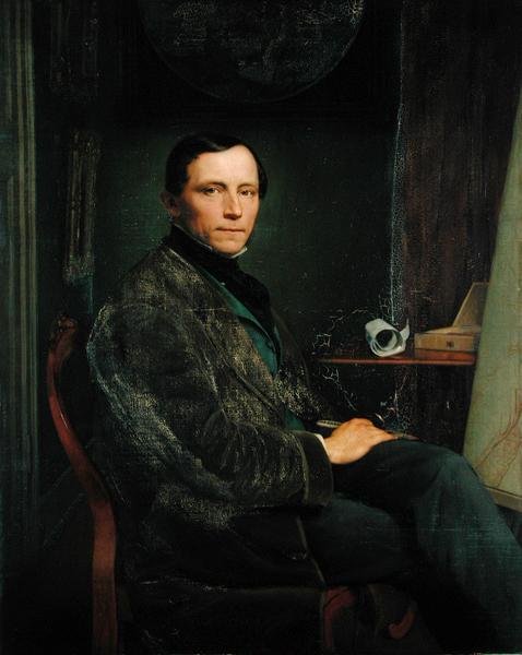 Önarckép, 1856 alkotó: Robert Schneider