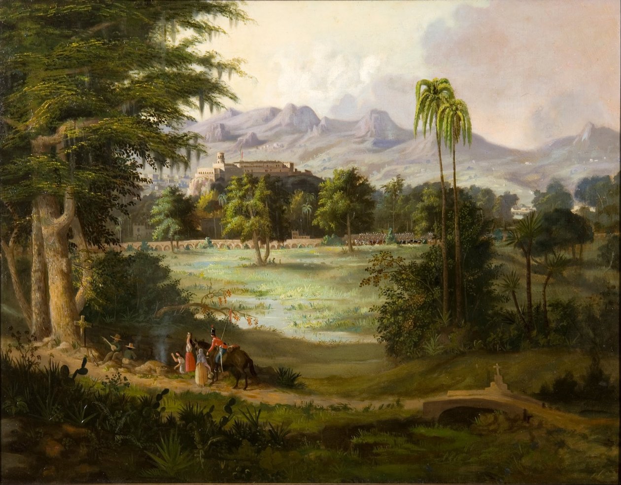 Chapultepec kastélya alkotó: Robert Scott Duncanson