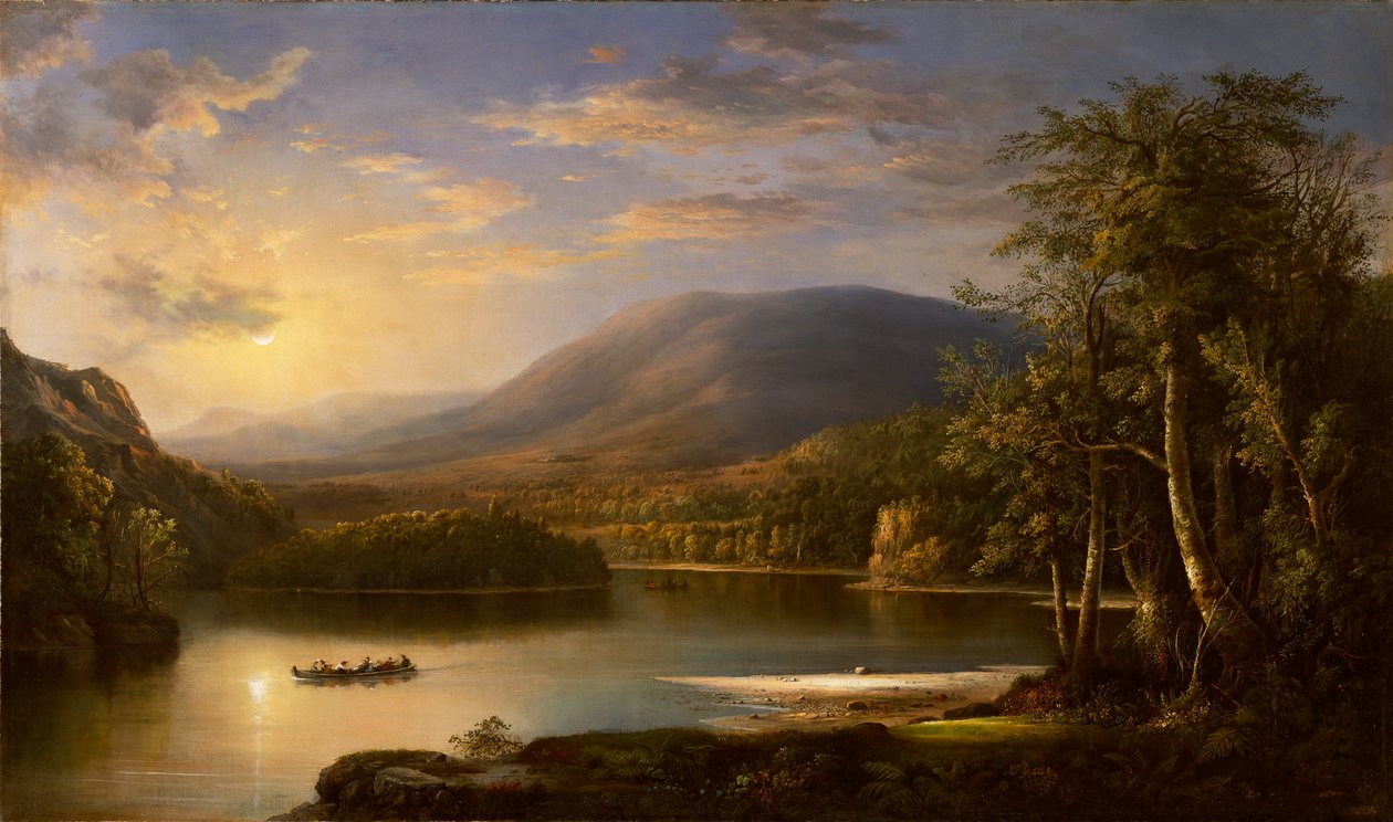 Ellens Isle, Loch Katrine, 1871 alkotó: Robert Scott Duncanson