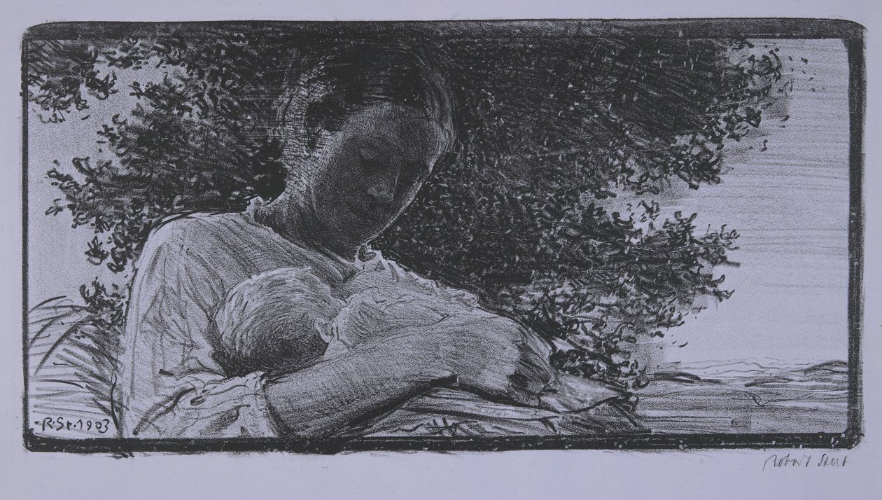Anyaság, 1903 alkotó: Robert Sterl