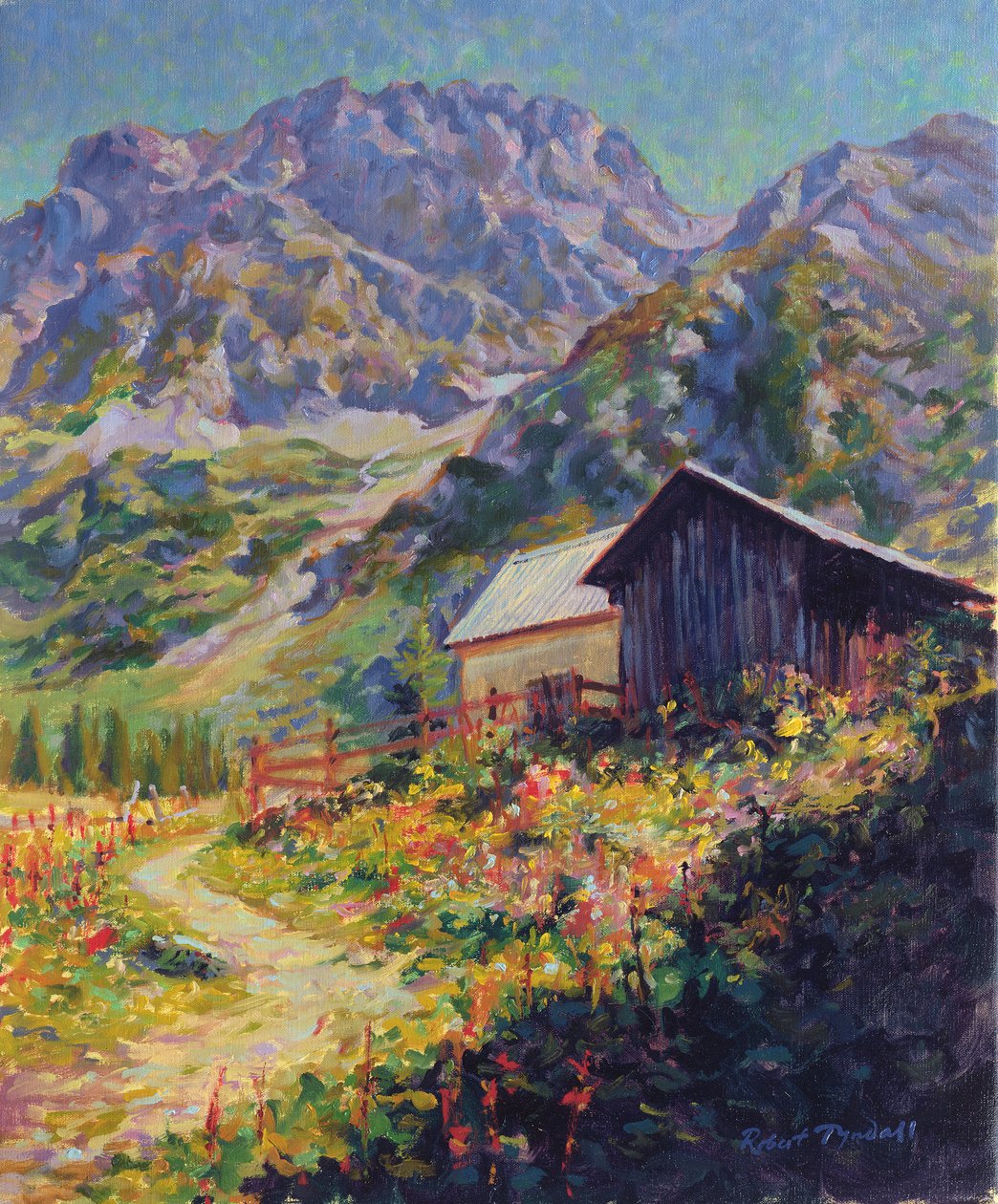 Magas-Alpok, Franciaország alkotó: Robert Tyndall