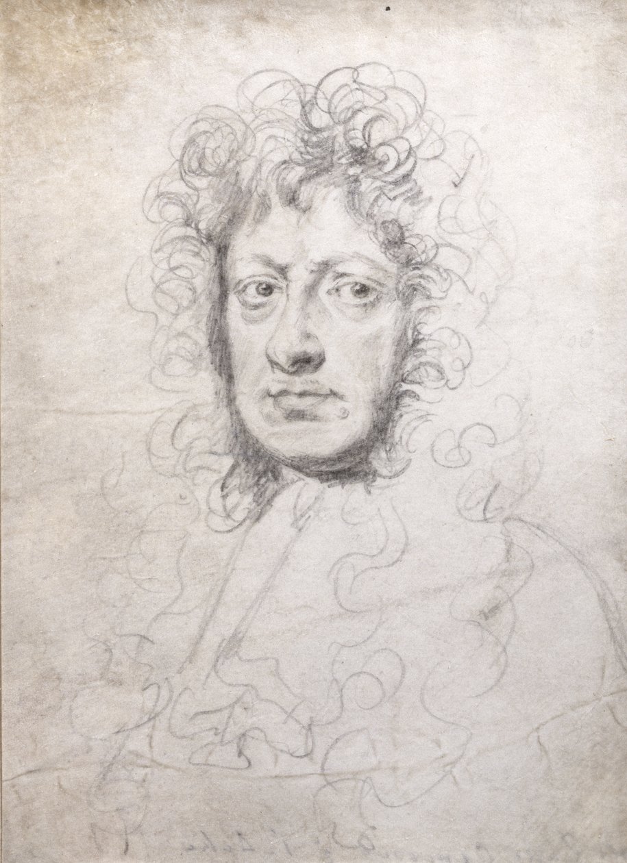 II. Jakab (1633-1701) portréja (ceruza pergamen) alkotó: Robert White