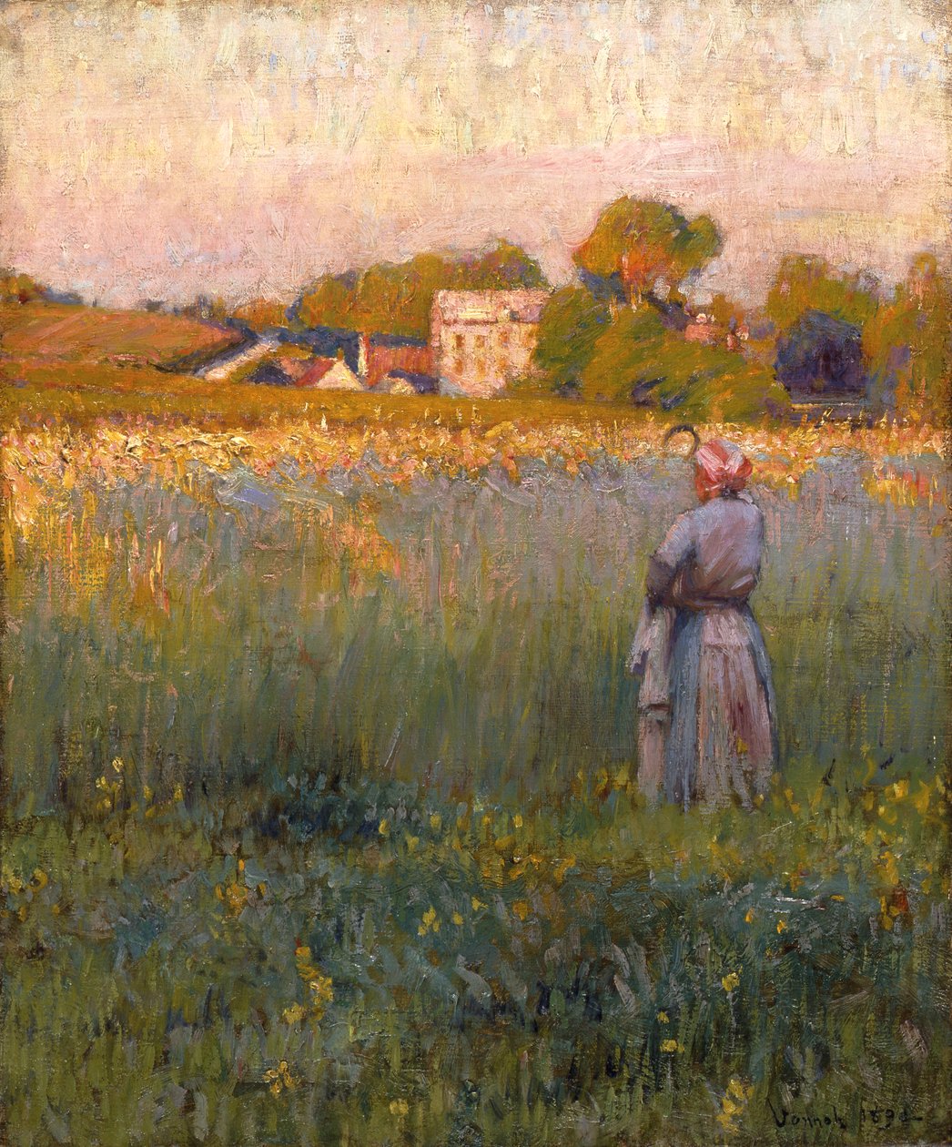Táj, 1890 alkotó: Robert William Vonnoh