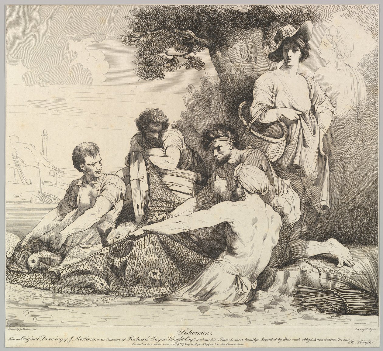 Halászok, 1780. november 9. alkotó: Robert Blyth