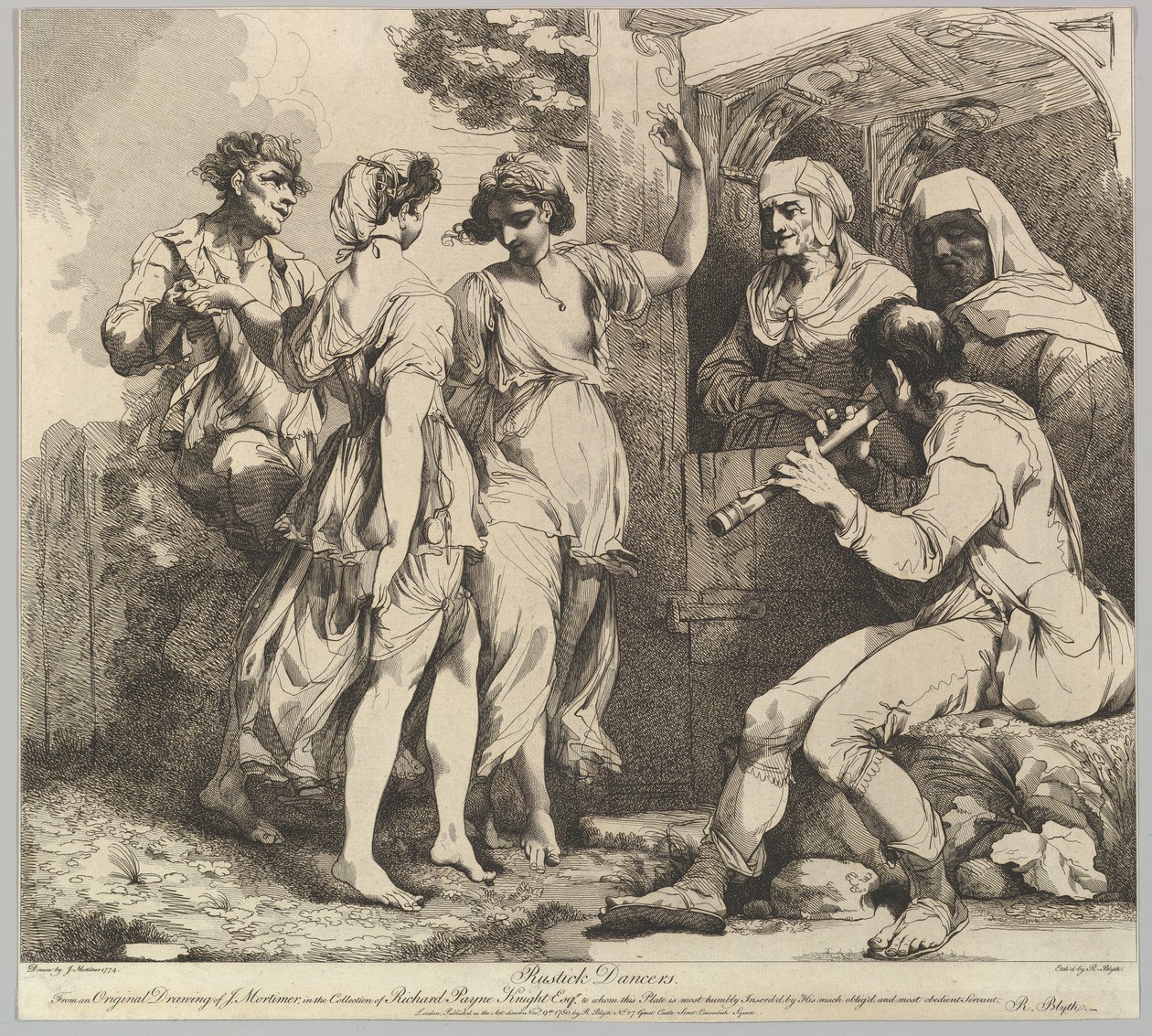 Rustic Dancers, 1780. november 9. alkotó: Robert Blyth