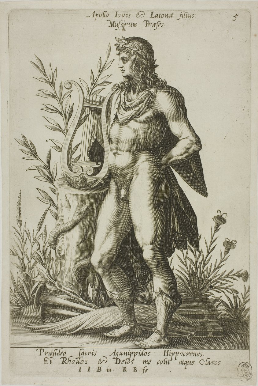 Apollo, 5. lemez a Parnassus Bicepsből alkotó: Robert Boissard