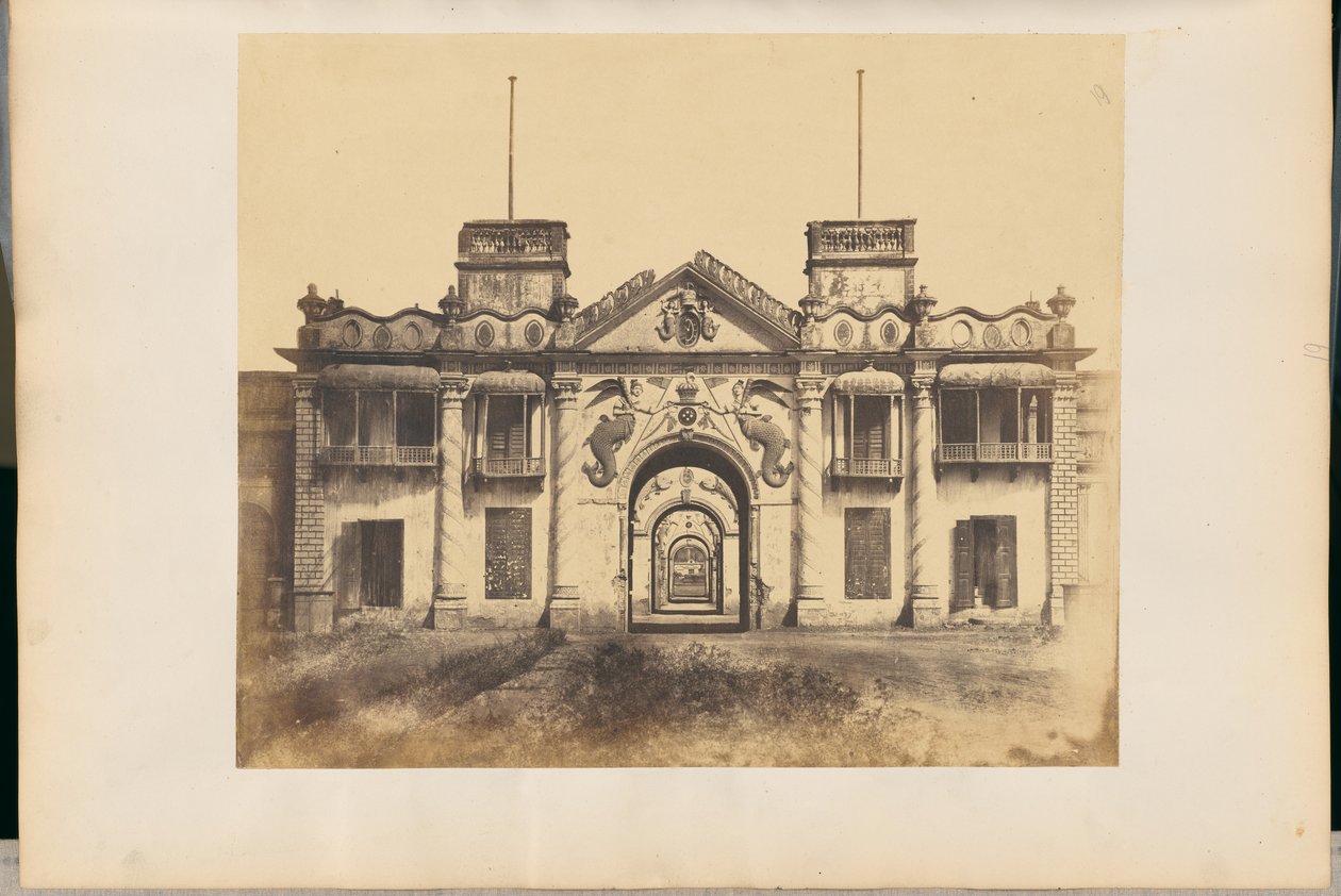 [A Sellőkapu, Kaiserbagh Palota] alkotó: Robert C. Tytler