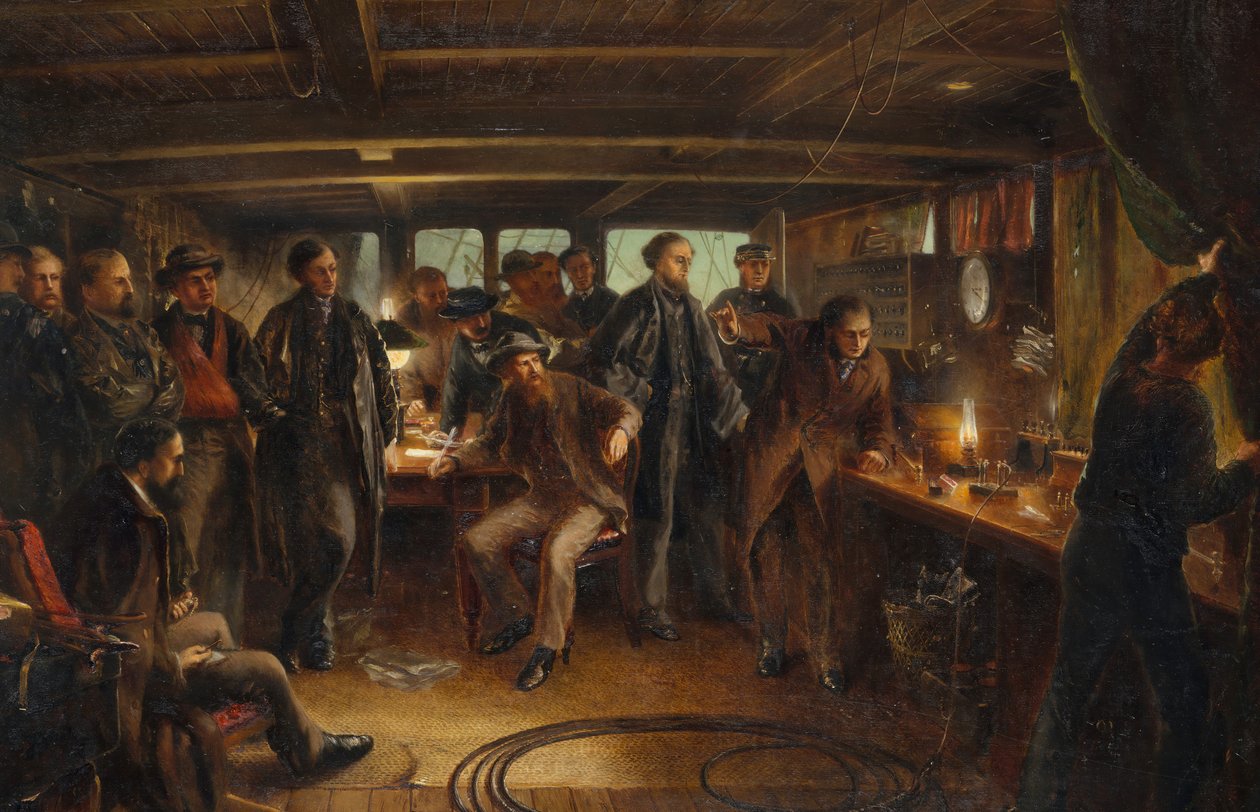 Válaszra várva kb. 1866. alkotó: Robert Charles Dudley
