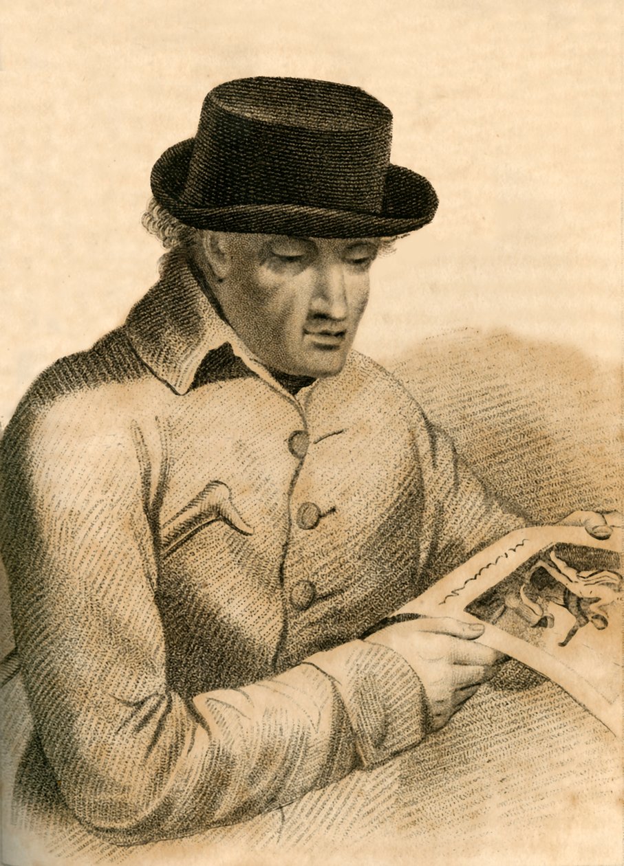 Henry Constantine Jennings. A figyelemre méltó virtuóz, 1821. alkotó: Robert Cooper
