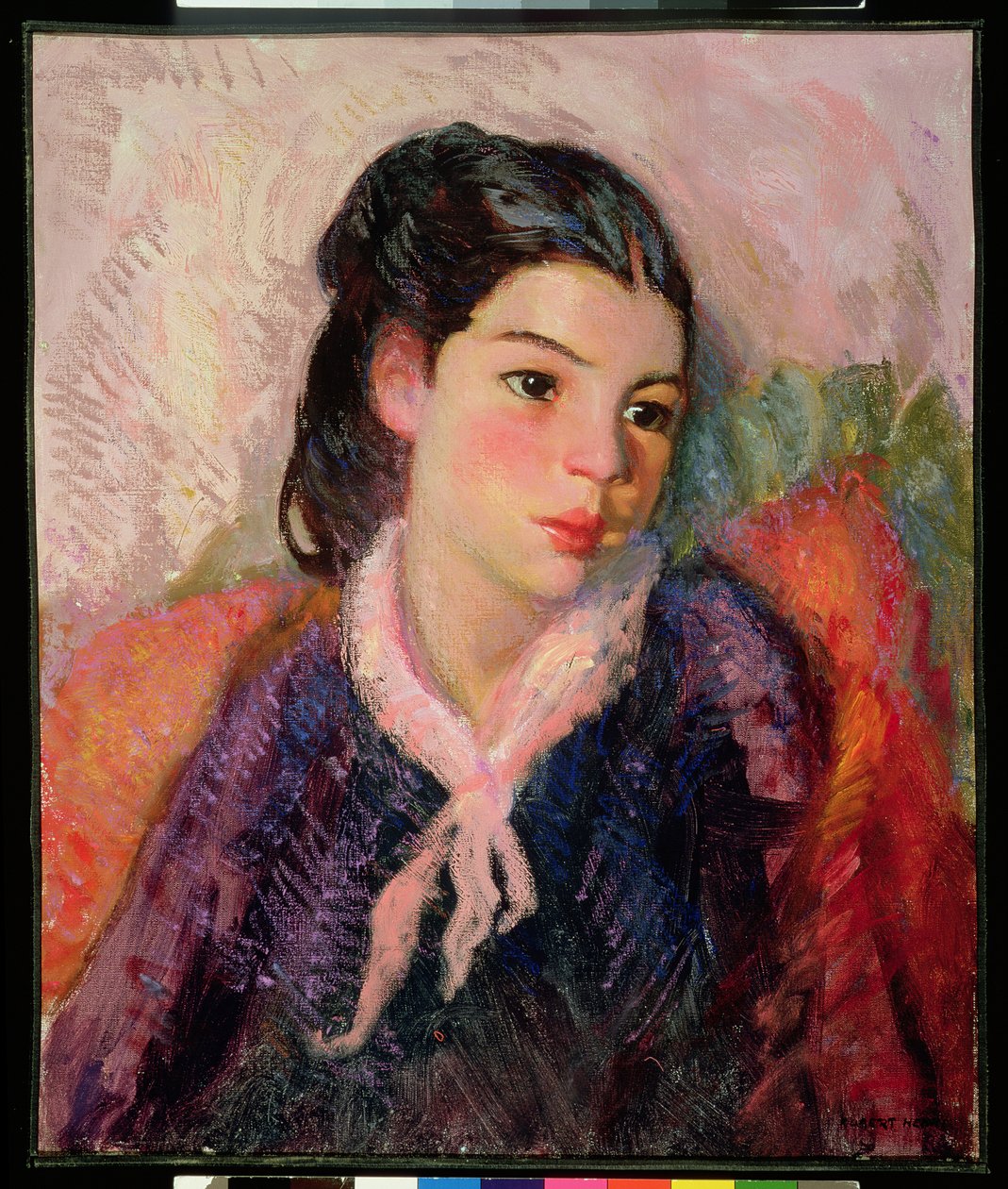 Délnyugat kislánya alkotó: Robert Cozad Henri