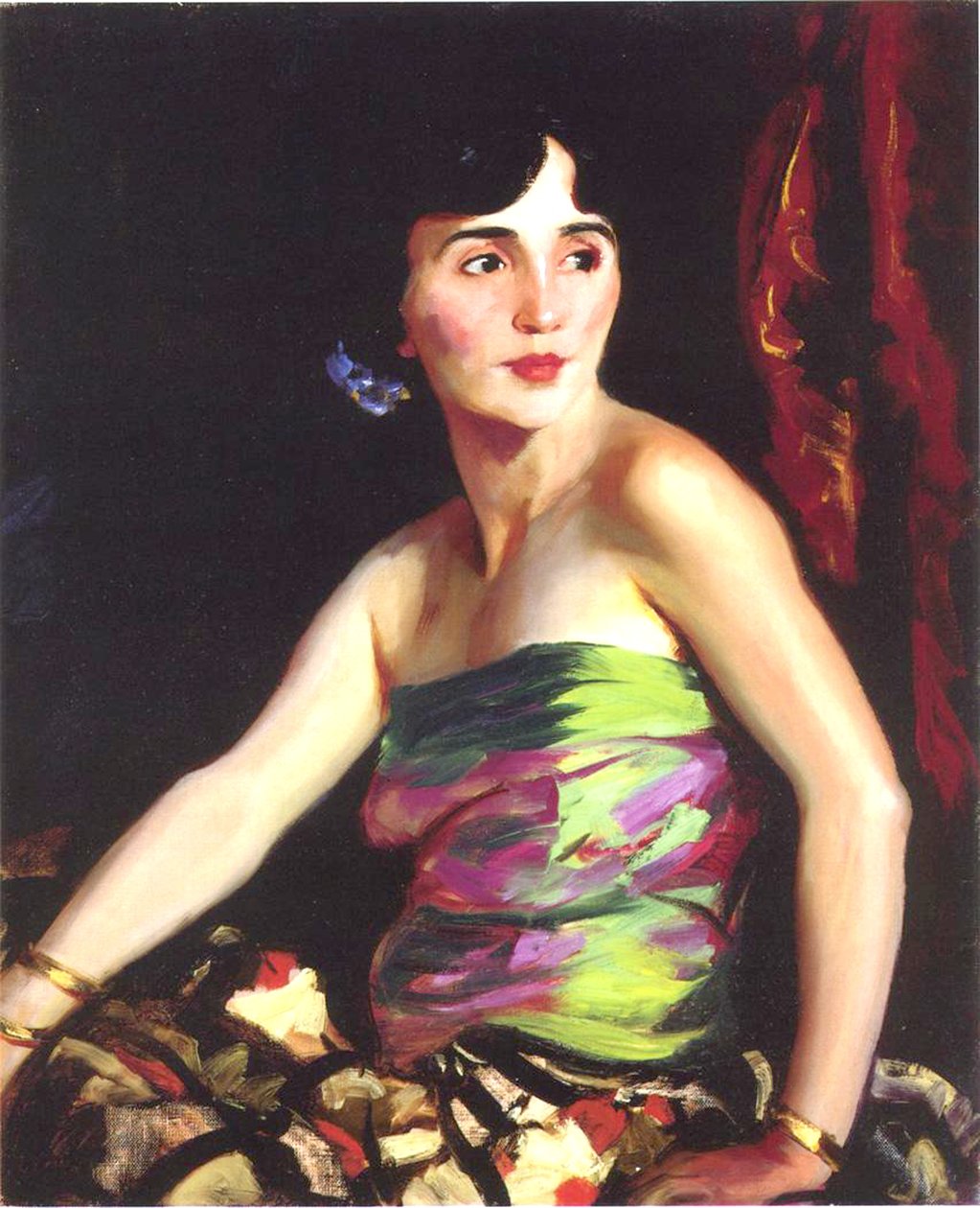 A spanyol táncosnő, Isolina Maldonado, 1921 alkotó: Robert Cozad Henri