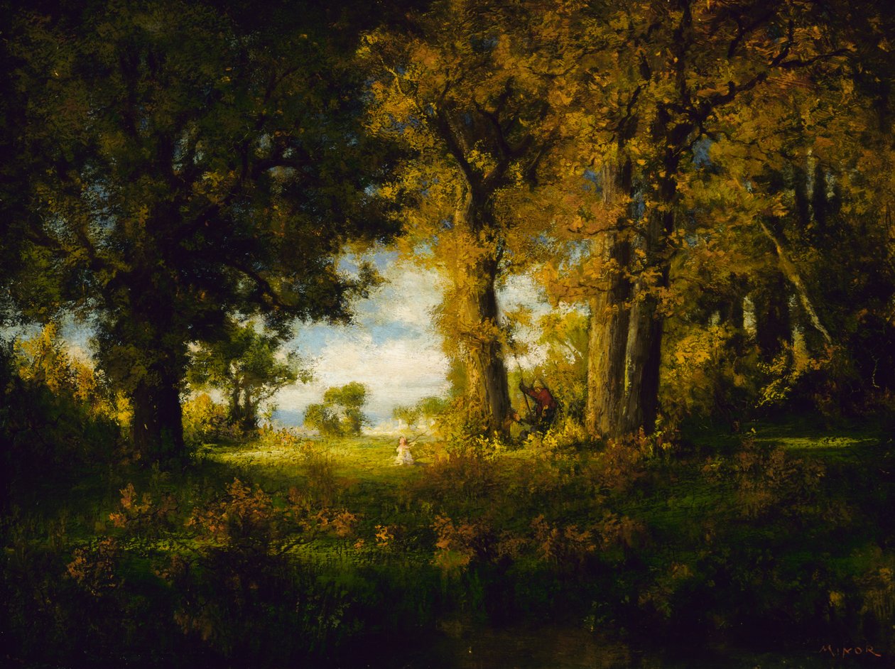 Október. alkotó: Robert Crannell Minor