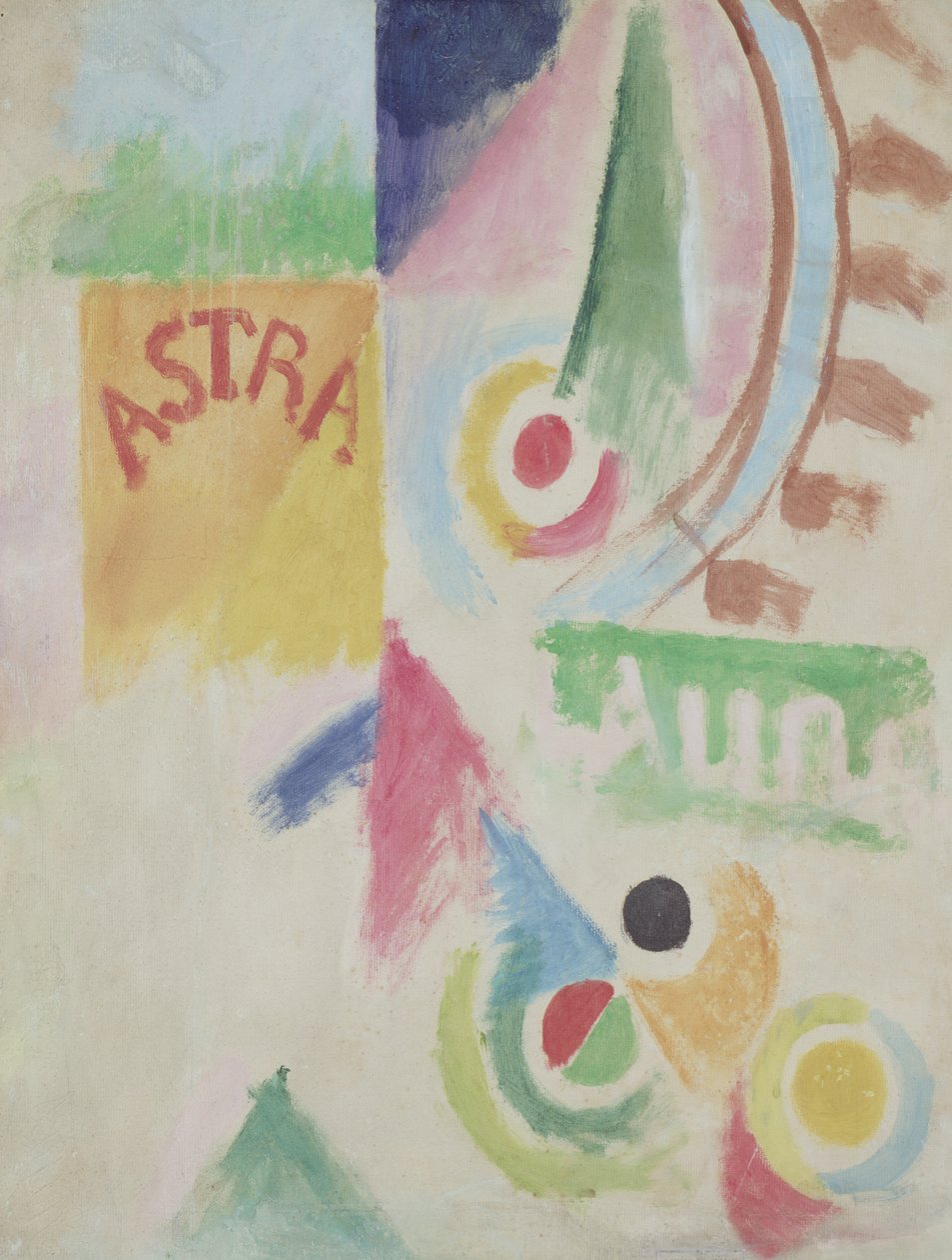 Futball. A cardiffi csapat alkotó: Robert Delaunay