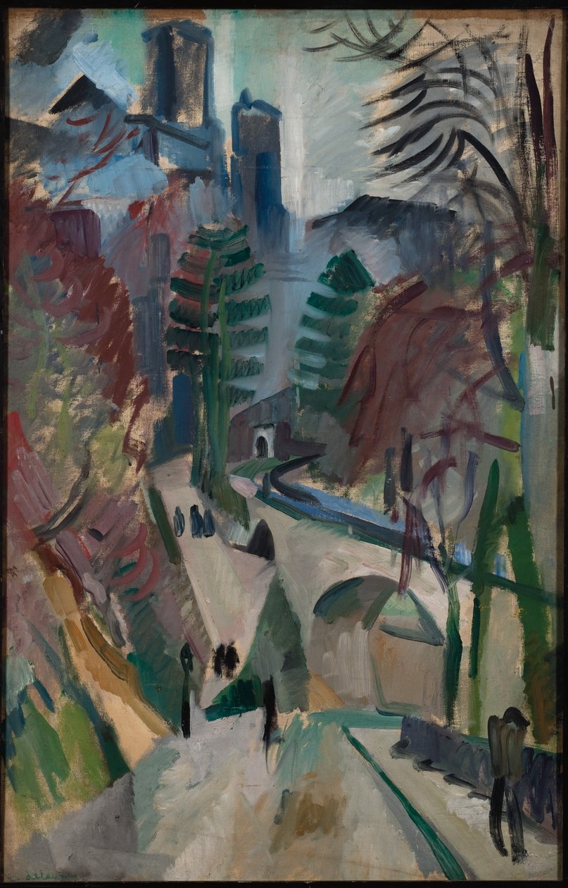 Laoni táj alkotó: Robert Delaunay