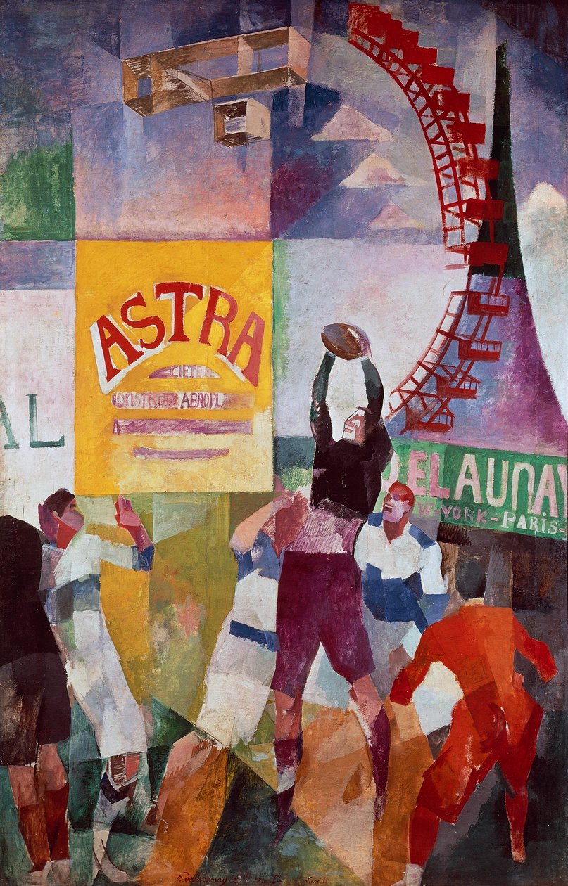 A Cardiff csapata alkotó: Robert Delaunay
