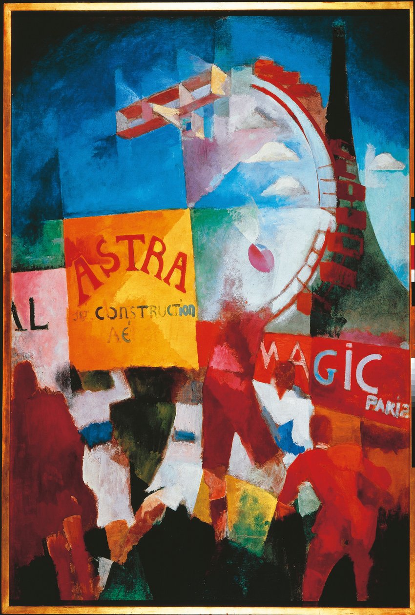 A Cardiff csapata alkotó: Robert Delaunay