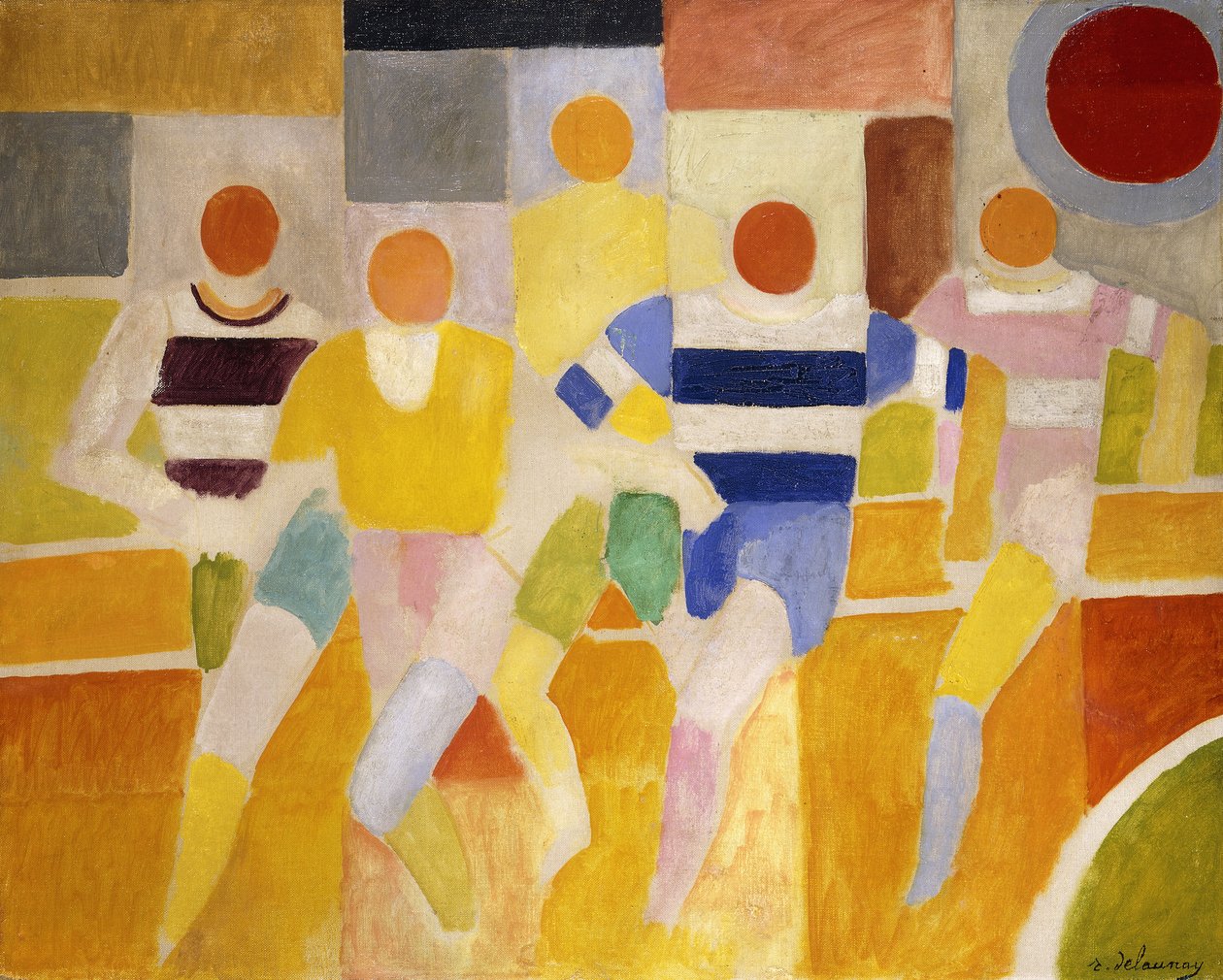 A Futók alkotó: Robert Delaunay